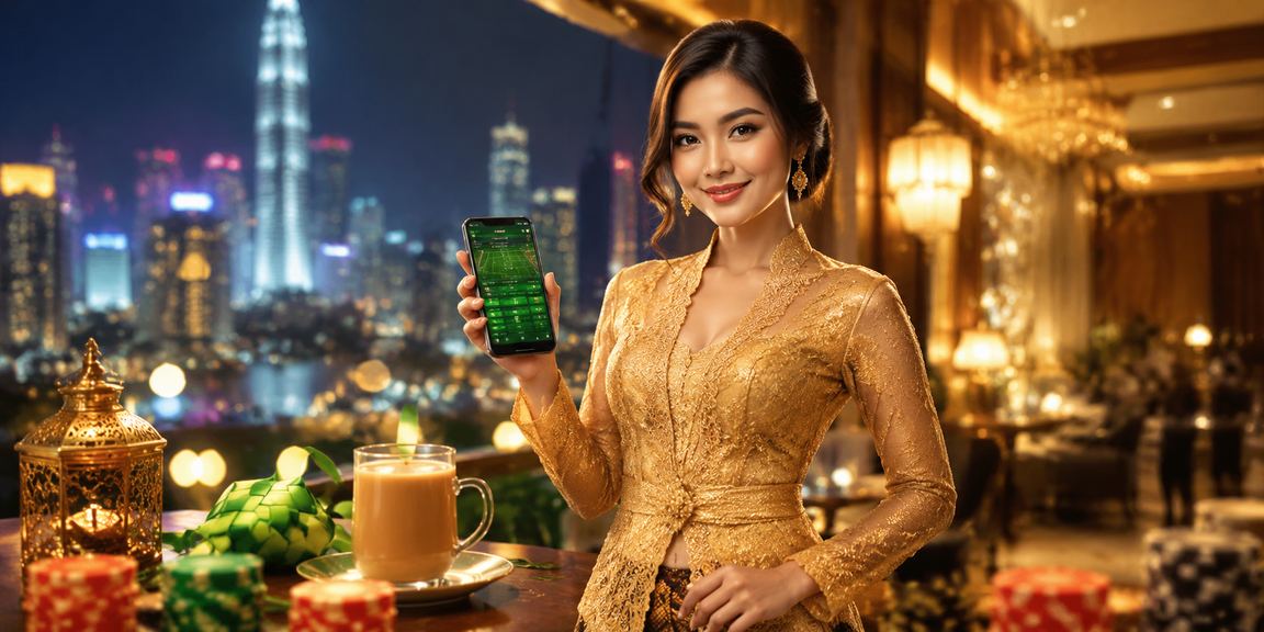 Pemain wanita Kuala Lumpur menyelesaikan deposit bonus is300 dengan pakaian kebaya tradisional